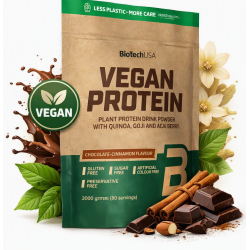 Vegan Protein 2000g - cioccolato e cannella