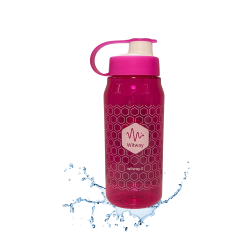 Tritan Water - Bottle Pink 600ml (50 pcs.) with Rfid Tag