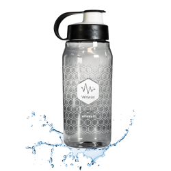 Tritan Water Bottle Black 600ml (50 pcs.) with Rfid Tag