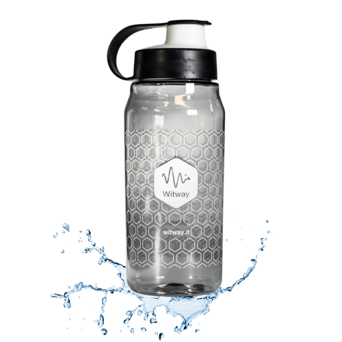 Borraccia in Tritan Colore Fumè 600 ml (50pz.) con tag RFID