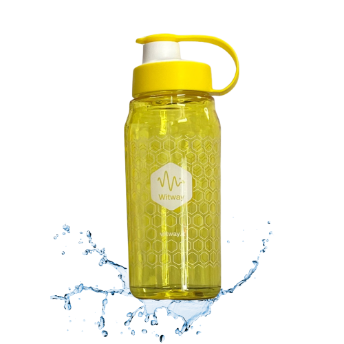 Borraccia in Tritan Colore Giallo 600 ml (50pz.) con Tag Rfid