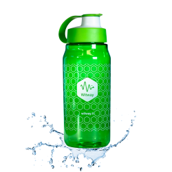 Tritan Water - Bottle Green 600ml (50 pcs.) with Rfid Tag