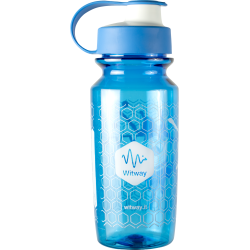 Tritan Water Bottle Blue 600ml (50 pcs.) with Rfid Tag