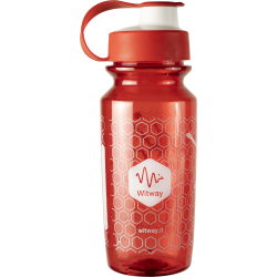 Tritan Water - Bottle Red 600ml (50 pcs.) with Rfid Tag