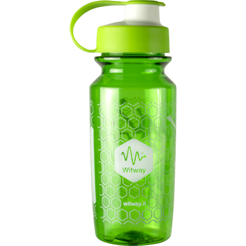 Borraccia in Tritan Colore Verde 600 ml (50pz.) con Tag Rfid