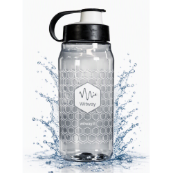 Borraccia in Tritan Colore Fumè 600 ml (50pz.) con tag RFID