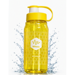 Borraccia in Tritan Colore Giallo 600 ml (50pz.) con Tag Rfid