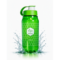 Borraccia in Tritan Colore Verde 600 ml (50pz.) con Tag Rfid