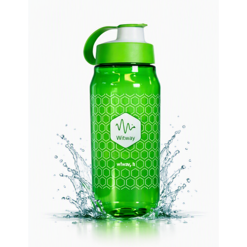Borraccia in Tritan Colore Verde 600 ml (50pz.) con Tag Rfid